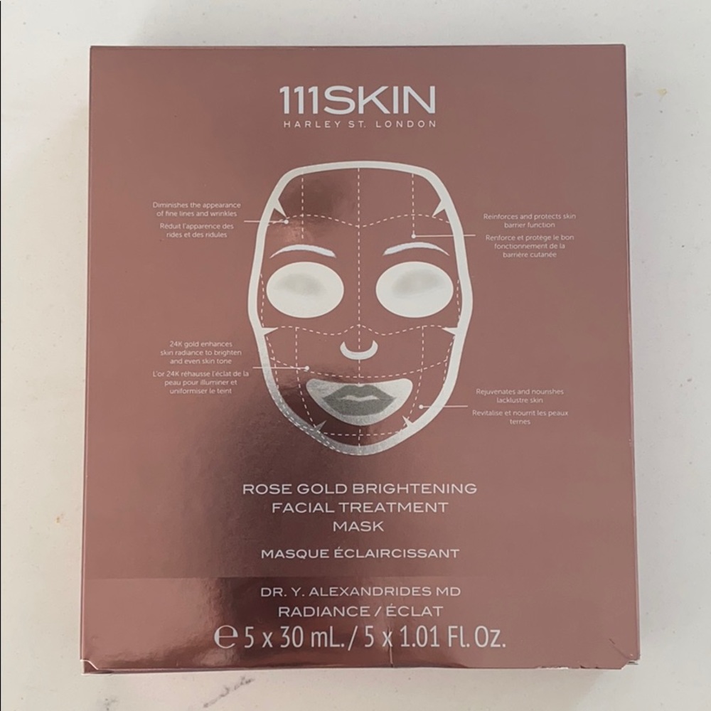 111 Skin Harley St London Rose Gold Masks